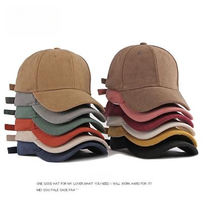 Замшевая бейсболка Snapback Регулируемая Дышащая Папина кепка Для женщин и мужчин Унисекс Мягкая Искусственная замша Повседневная Однотонная Спортивная кепка