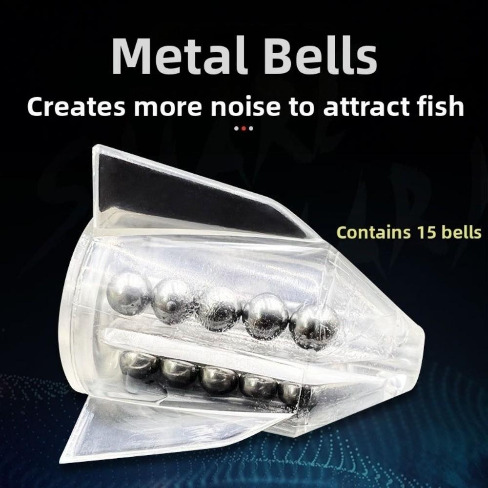 5pcs Insert Tube Inline Lure Rattles 5Pcs DIY Lure Rattles For Freshwater Fishing