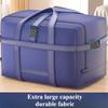 Foldable Oxford Storage Bag Extra Large Travel Duffel Heavy Duty for Moving, Quilts & Seasonal Gear - Perfect for Home & Car