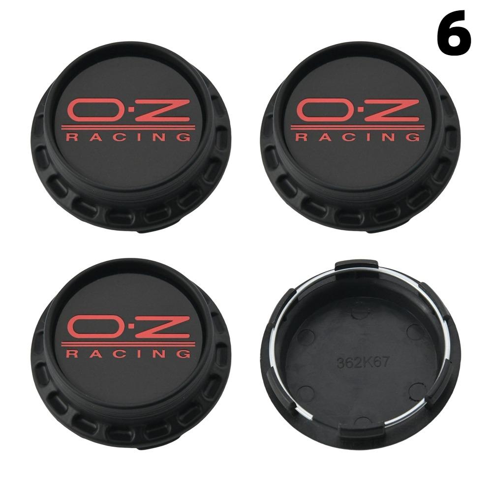 AAYR1 4PCS 67MM OD / 62MM ID Cap For Rims OZ VOSSEN Emblem Wheel Center Cap Sport Car Logo Wheel Cover Hub caps