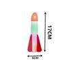 A Rocket Launcher Toys Foot Transmitter Foot-stepping Rocket Toys Flash Launch Rocket Small Rockets