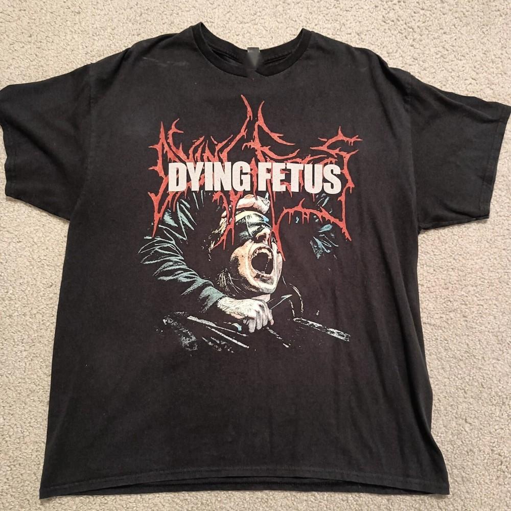 Подарок для фанатов группы Dying Fetus Черная футболка S-5XL MI481 Унисекс