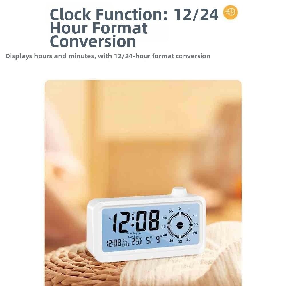 Rechargeable Visual Digital Timer Multifunctional Desktop Clock Time Manager Countdown Timer Desk