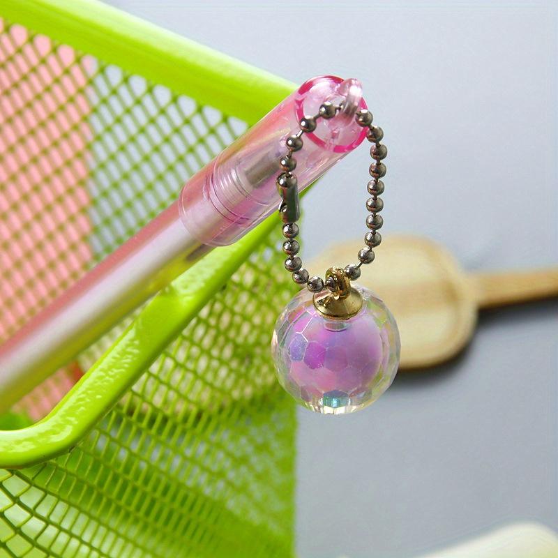 Школьный сезон 10 шт. 0,5 мм креативная вселенная шариковая лампа подвесная ручка высококачественная подвесная гелевая ручка маленькая свежая канцелярская ручка для экзамена черная водяная ручка