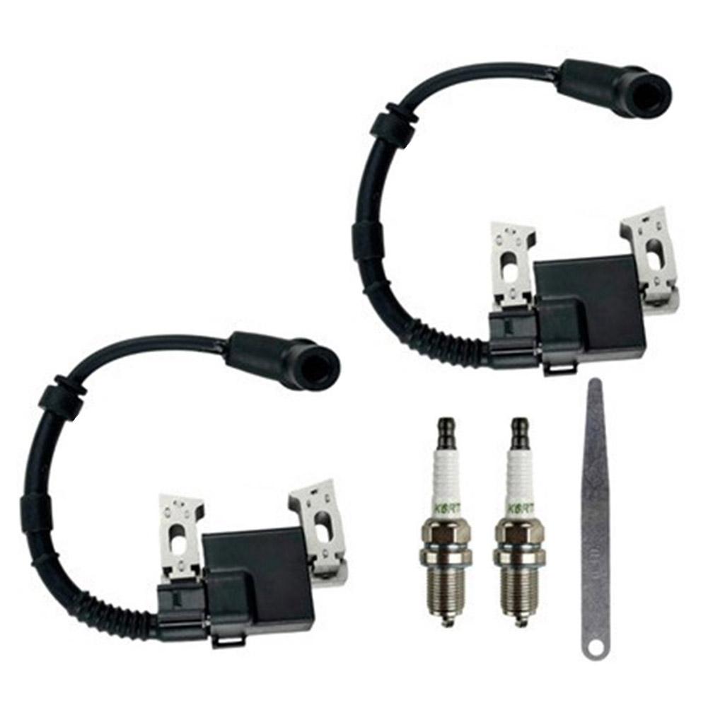 Комплект катушек зажигания для Honda GX630 GX690 30500 Z6L 043 и 30500 Z6L 033 Применение с карбюратором С колпачками свечей зажигания
