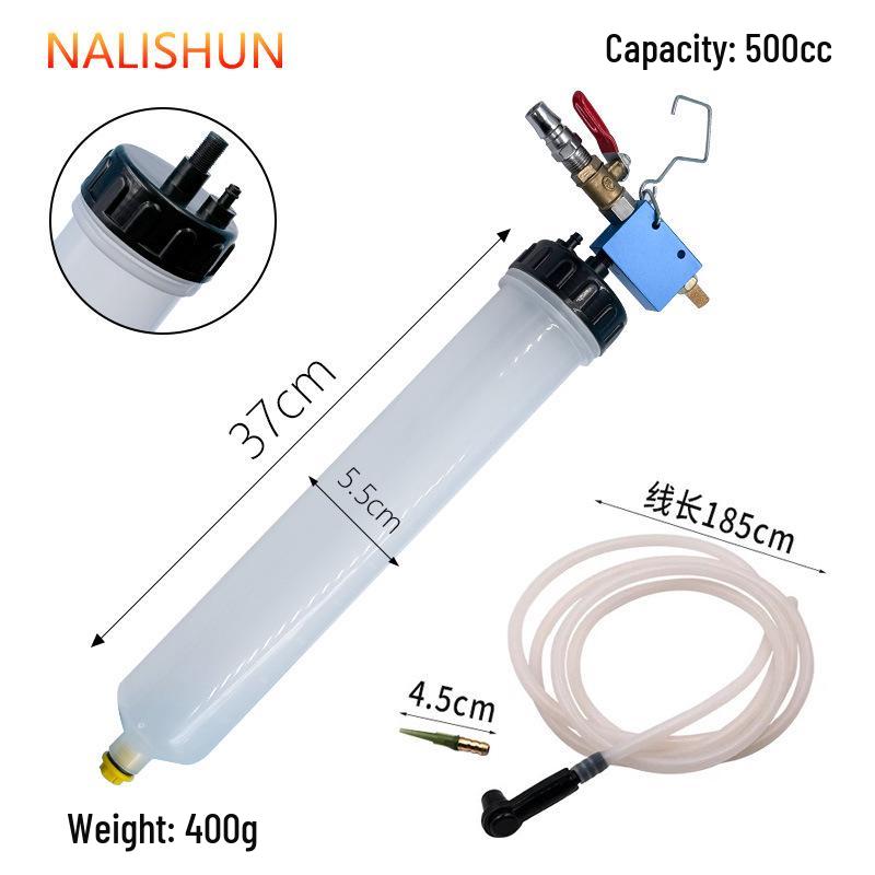 Pneumatic Brake Fluid Extractor & Oil Changer Tool for Cars