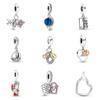 Подвеска из стерлингового серебра 925 пробы сделай сам синий глобус самолет Пекинская опера бусины для оригинальных шармов женские браслеты и браслеты