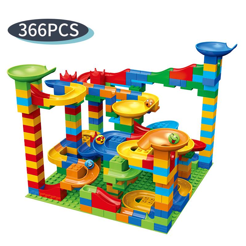 DIY Educational Building Block Track Set (84/168/344/504 Pcs)