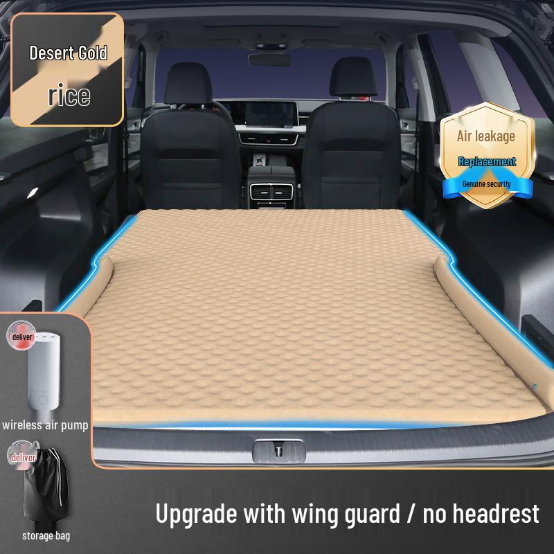 Car Inflatable Mattress for Trunk and Rear Seat - Suitable for SUVs, Foldable Sleeping Pad