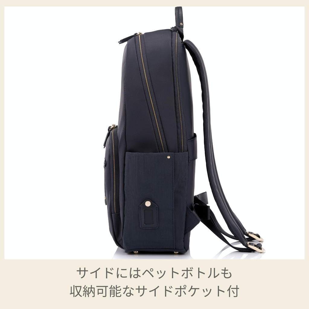 Женский рюкзак Samsonite Audrina, 15,6", деловая сумка, подходит для 15,6-дюймового ноутбука, легкий, цвет Эбеновое дерево