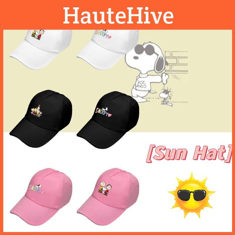 Милая мультяшная кепка с язычком Снупи, уличная шляпа от солнца, бейсболка
