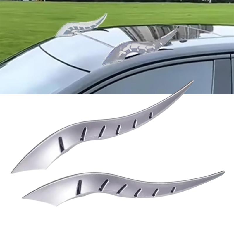 Модификация Драконьего Рога на Крышу Автомобиля, Украшение Экстерьера Автомобиля, Универсальное Меха-Фэнтези Украшение на Крышу Автомобиля