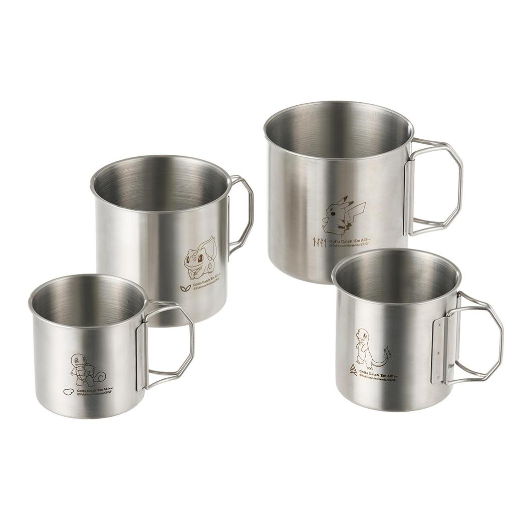 LOGOS Pokemon Nest Stainless Steel Mug 4 86100010 (Camping & Outdoor)