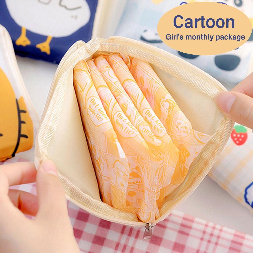 Storage Tampon Holder Napkin Pouch Sanitary Pads Bag Sanitary Napkin Bag Coin Purse Storage Bag