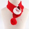 Red Green Pet Christmas Scarf Plush Pet Warm Scarf Festival Thing Cat Neck Warmer  Winter Season