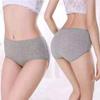 5 шт./компл. женские хлопковые трусики с высокой талией, мягкое дышащее удобное нижнее белье, большие размеры M-XXXXL