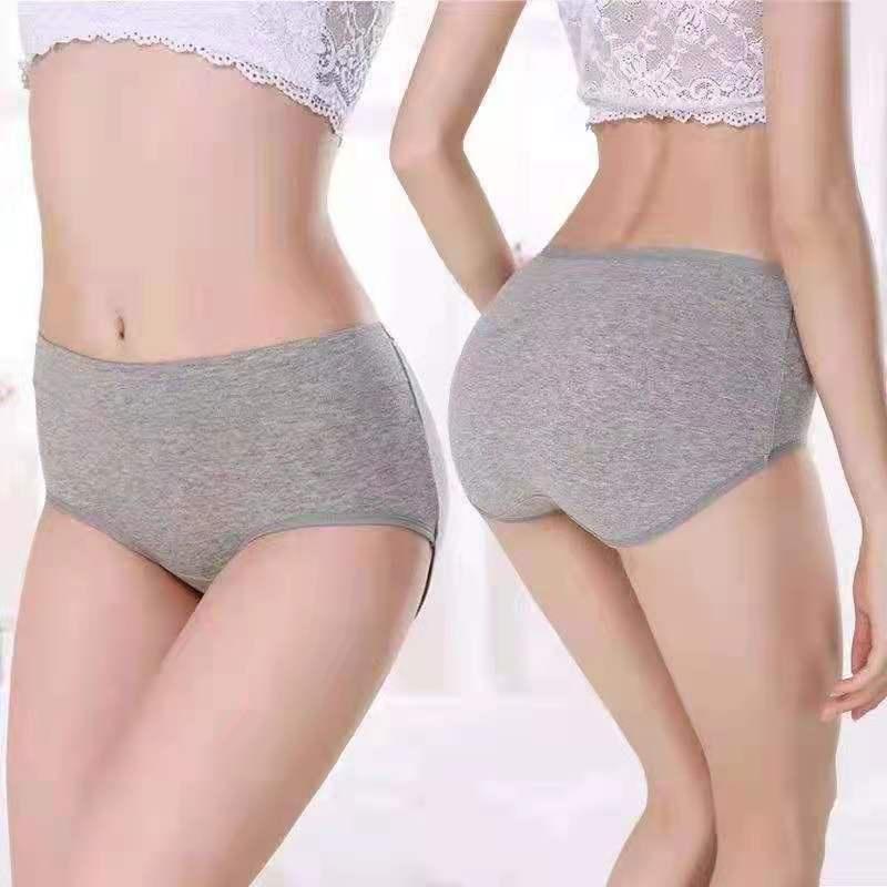 5 шт./компл. женские хлопковые трусики с высокой талией, мягкое дышащее удобное нижнее белье, большие размеры M-XXXXL
