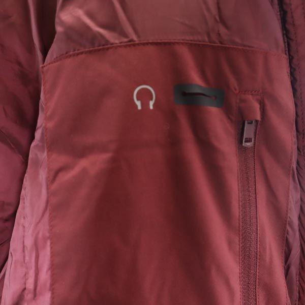 Uniqlo Бесшовный пуховик M винный 212-409124 Женский Б/У