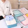 Mesh Travel Storage Bag Shoes Packing Wardrobe Suitcase Pouch Breathable Clothing Storage Travel