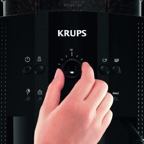 KRUPS Machine à Café à Grains avec Broyeur – Espresso 2 Tasses Simultanées – Nettoyage Automatique – Modèle EA810870