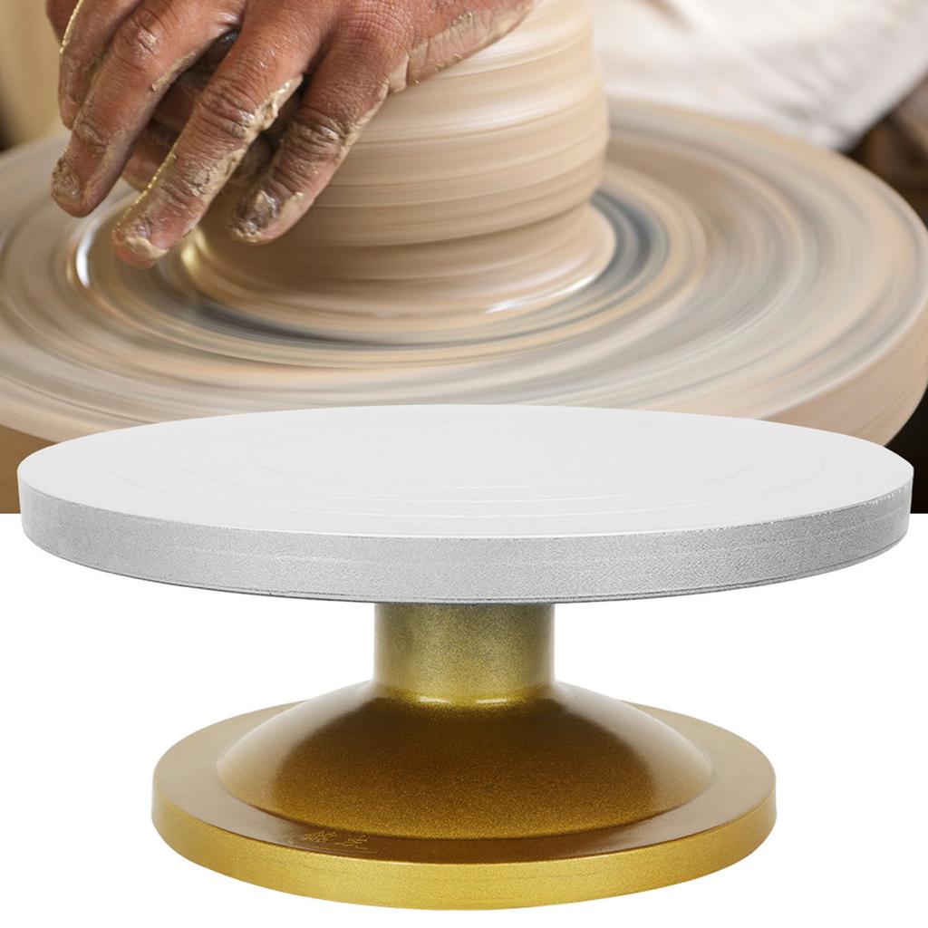 PVC Ceramic Machine Pottery Wheel Rotating Table Turntable Clay Modeling Sculpture(23cm)