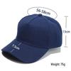 Five-Panel Wool Baseball Cap with Hard Top and Sunshade