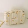 Корейская легкая вышитая сумка для мамы и малыша большой вместимости, сумка кроссбоди, сумка Бостон