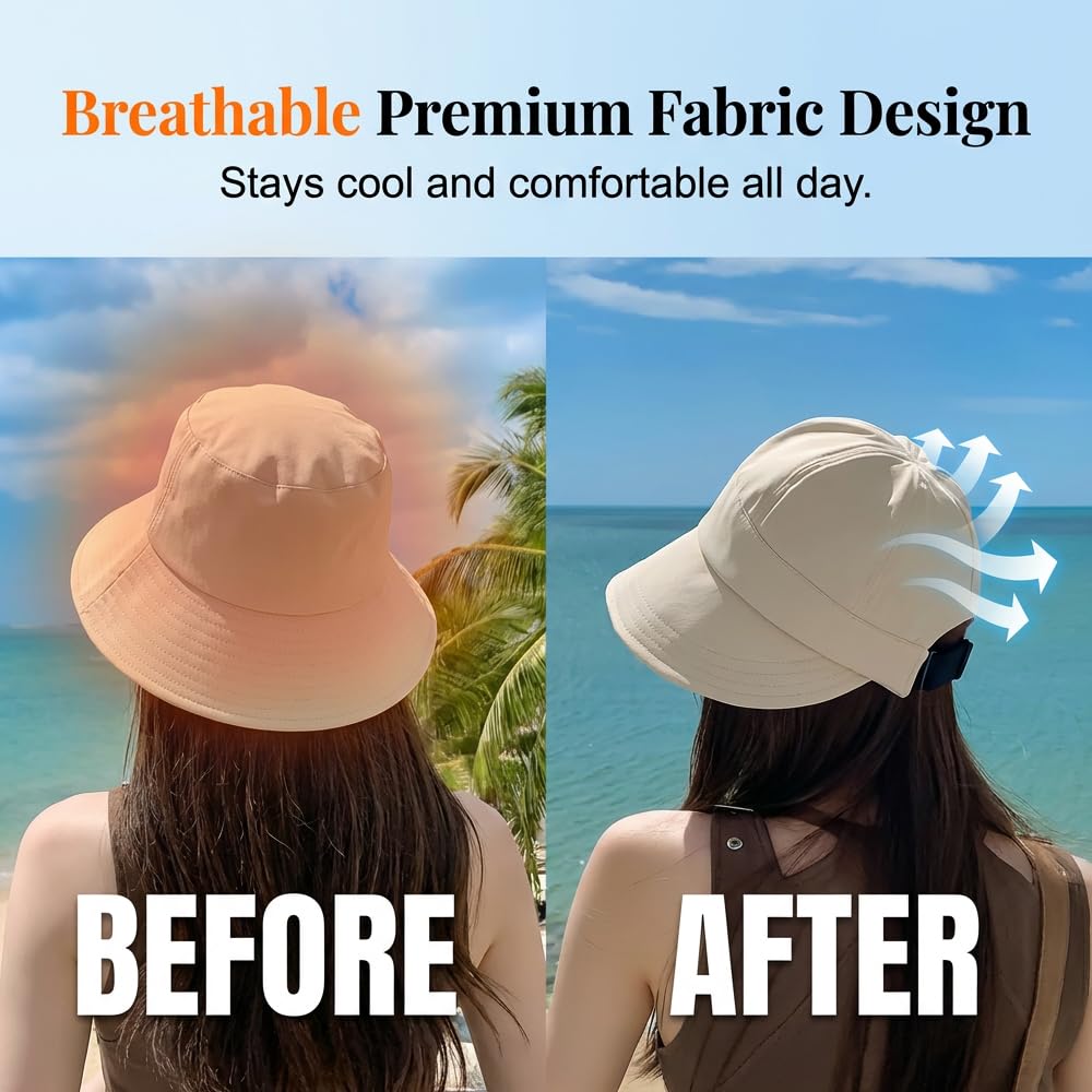 Wide Brim Hat Foldable Uv Hat Sun Hat Hollow Top For Travel Gardening Outdoor Activities