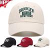 Модная бейсболка с вышивкой букв BROOKLYN 1631, унисекс, для уличных танцев, хип-хопа, для отдыха на открытом воздухе, солнцезащитная шляпа, ковбойская шляпа