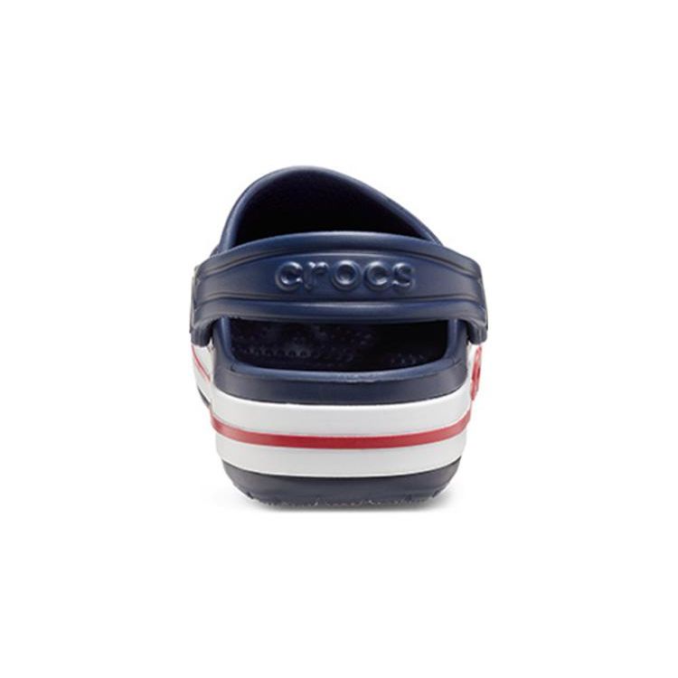 Crocs Bayaband Clog Casual Versatile Non-Slip Shock Absorbing Durable Sandals Kids Clogs Black Red White 207019-410