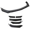 Adjustable 5Pcs Sectional Front Spoiler Lip For Skoda Fabia NJ PJ 2014-2026 Front Bumper Splitter Car Exterior Sport Body Kit