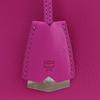 MCM mirror Handbag MWT 6SMA04 PU001 2WAYShoulder pink leather Women Used