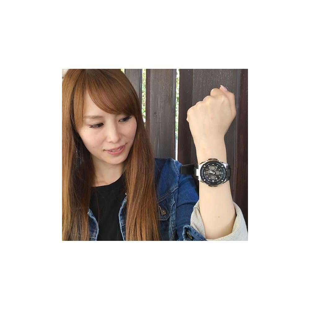 Casio G-Shock Baby-G Analog-Digital Solar Pair Watches GST-W300-1AJF BGA-2510-4AJF with Original Case Set