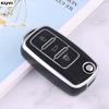 ТПУ Чехол-футляр для умного брелока авто Подходит для Volkswagen Vw Polo Golf Passat Tiguan Beetle Caddy T5 Up Eos Skoda Octavia Seat Leon Altea