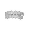 New  Top Bottom Teeth Grillz Set Zirconia Punk Teeth Mouth Dental Gold Iced Out Grillz for Women Men Body Jewelry