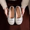 2024 Women's Loafers Summer New Breathable Hollow Soft Sole Shallow Comfortable Women's Flat  Ballet Flats Shoes