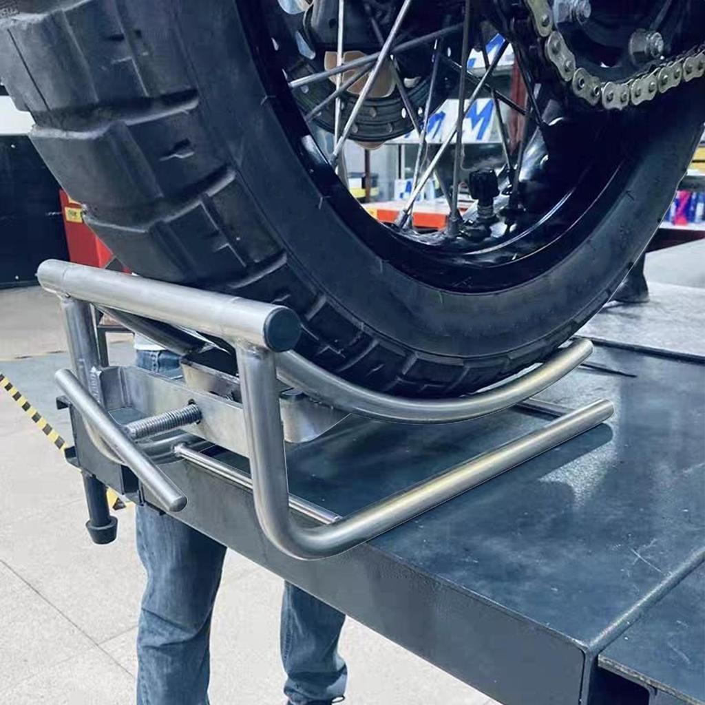 Motorcycle Tire Changing Stand Adjustable height motorcycle tire changing support Rear wheel lifter Rack for Motorcycle Tire