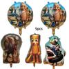 Italian Brainrot Birthday Party Decoration Tung Tung Tung Balloon Sahur Tralalo Foil Balloon Latex Balloon brainrot Party Favors