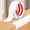 Self-adhesive flexible corner protector White 0.8 inches wide and 40 feet long