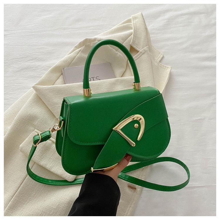 Трендовый нишевый дизайн универсальная маленькая квадратная сумка женская сумка 2025 зарубежный стиль однотонная простая ветровка высокая текстура сумка через плечо