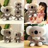 Plush Koala Adorable Toy Sitting Pose Cuddly Cartoon Doll Girls Kid Gift Holiday