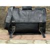 Men's Leather Bag Black Messenger Bag Laptop Bag Distressed Vintage Leather Bag