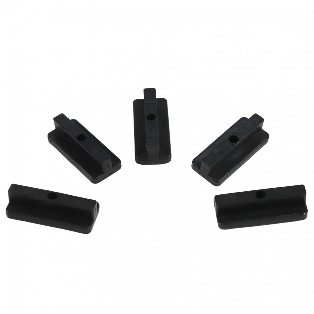 6 мм Т-образные композитные клипсы для террасной доски для наружного пола для ремонта, упаковка 100 шт.