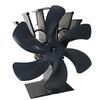 Печь Eco Air Wood Oil No Power Supply Печь ECO Fan II Black [Nippon Denko] Вентилятор, Вентилятор, Циркуляция, Камин, Печь, Плита, Требуется, Тихая,
