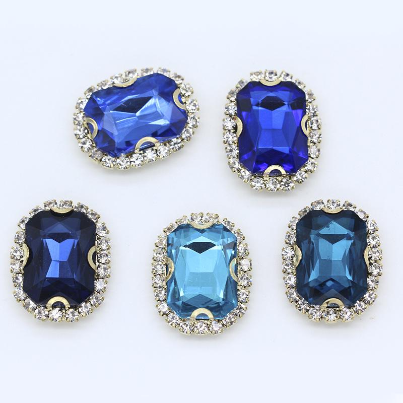 Украшения для волос с бриллиантами в форме восьмиугольного когтя из хрустального стекла — декоративные аксессуары своими руками