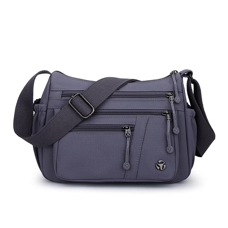 Женская маленькая квадратная сумка, большая вместительная сумка через плечо, сумка для мам среднего возраста, дорожная нейлоновая сумка через плечо