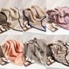 New Wool Silk Scarf for Women Fashionable and Versatile Long Strips  High-end Printed Neck Scarf Exterior