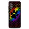 Dog Footprint Paw Cute Phone Case for Samsung Galaxy A15 A14 A25 A54 A34 A51 A71 A72 A73 A32 A52 A11 A21S A31 A41 5G Soft Shell