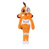 New 30cm Ginger Clownfish cute Dolly Plush Toy Soft Cartoon Fish Stuffed Toy Room Decoration Boys Girls Birthday Gift Doll