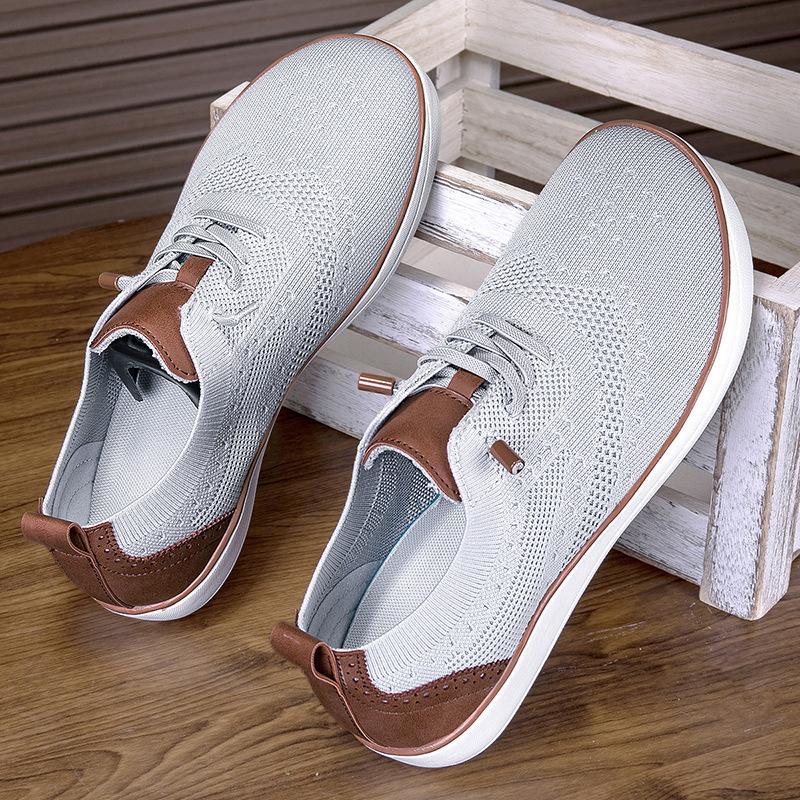 2025 New Barefoot Shoes Men's Extra Large Size 48 Mesh Breathable Non-slip Wear-resistant Wide-head Shoes Wide-last Sneakers